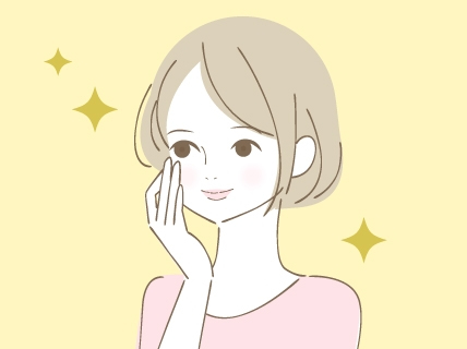 お顔のお手入れ